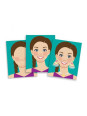 Zestaw naklejek dla dziewczynki – Twarze Zestaw naklejek dla dziewczynki – Twarze
