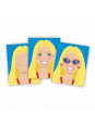 Zestaw naklejek dla dziewczynki – Twarze Zestaw naklejek dla dziewczynki – Twarze