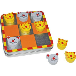 Gra planszowa dla dzieci tic tac toe - kółko krzyżyk - zabawka planszowa  zabawka dla 3 latka