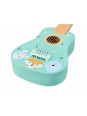 Gitara drewniana zwierzęta Gitara drewniana zwierzęta