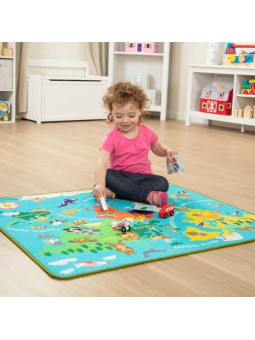 Mata podłogowa dookoła Świata