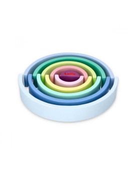 Drewniana układanka Tęcza