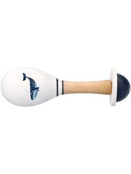 Marakas z wielorybem