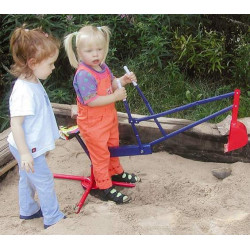 Koparka dla dzieci do piaskownicy do zabawy  i small foot design - zabawa dla 3 latka