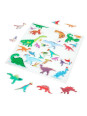 Naklejki wypukłe wielorazowe Dinozaury Naklejki wypukłe wielorazowe Dinozaury