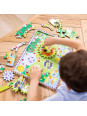 Puzzle z zębatkami Gonitwa zwierząt Puzzle z zębatkami Gonitwa zwierząt