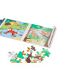 Puzzle magnetyczne Leśne zwierzęta