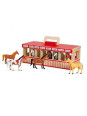Drewniana stajnia na 8 stanowisk Drewniana stajnia na 8 stanowisk
