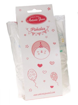 Zestaw pieluszek dla lalki Antonio Juan 92003 - 42 cm - 40 cm