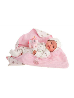 Mi Primer Reborn Daniela Gatitos lalka Antonio Juan 81063 - Dziewczynka - 52 cm