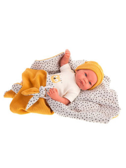 Nico Manta Mostaza lalka Antonio Juan 33113 - Chłopiec - 40 cm