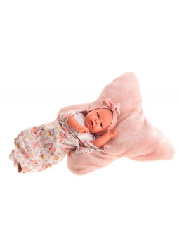 Lea Cojín Mariposa lalka Antonio Juan 33119 - Dziewczynka - 40 cm