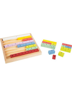 Układanka do nauki ułamków