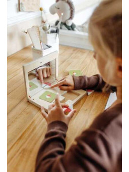 Układanka symetryczna z lustrem