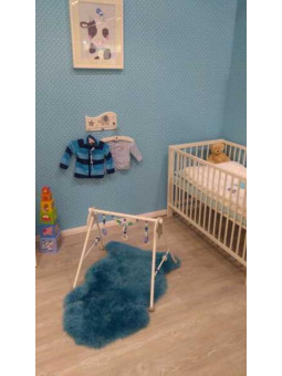 Wieszak na ubrania szary słoń