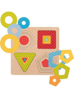 Goki puzzle warstwowe geometryczne