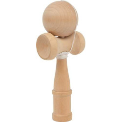 Kendama naturalna drewniana  dla dzieci small foot design - drewniana zabawka zręcznościowa 