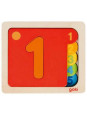 Puzzle warstwowe nauka liczenia