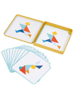 Tangram, gra magnetyczna Goki