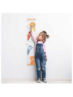 Miarka wzrostu materiałowa - przyjaciele z Safari