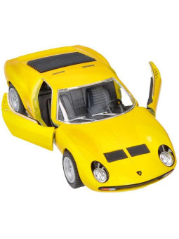 Metalowy model Lamborghini Miura P400 SV rocznik 1971