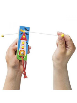 Magiczna sztuczka znikający sznureczek