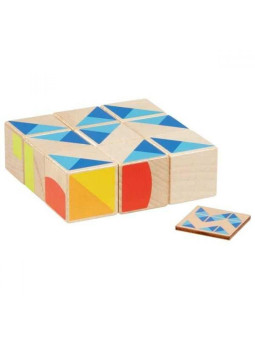 Układanka sześcienna klocki Kubus duży