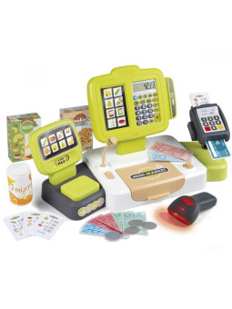 SMOBY Kasa Sklepowa Elektroniczna Ze Skanerem i Wagą