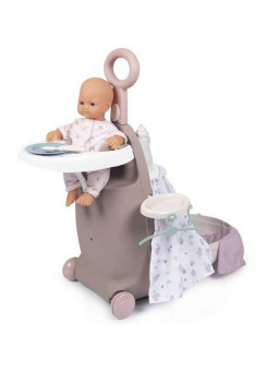 SMOBY Baby Nurse Wielofunkcyjna Walizka z łóżeczkiem dla lalki