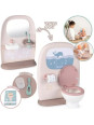 Smoby Baby Nurse Dwustronna Toaleta Łazienka Dla Lalki z Akcesroiami Smoby Baby Nurse Dwustronna Toaleta Łazienka Dla Lalki z Akcesroiami
