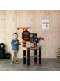 SMOBY Black&Decker Warsztat z dźwigiem + 94 Akcesoria