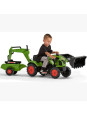 FALK Traktor z Przyczepą CLAAS Arion Backhoe ŁYŻKA + Ładowarka Od 2 Lat FALK Traktor z Przyczepą CLAAS Arion Backhoe ŁYŻKA + Ładowarka Od 2 Lat