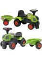 FALK Traktorek Baby Claas Axos 310 Zielony z Przyczepką od 1 roku FALK Traktorek Baby Claas Axos 310 Zielony z Przyczepką od 1 roku