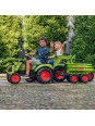 FALK Traktor CLAAS AVEC Zielony na Pedały z Przyczepką od 3 Lat FALK Traktor CLAAS AVEC Zielony na Pedały z Przyczepką od 3 Lat