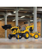 FALK Traktor KOMATSU na Pedały Koparka Łyżka Przyczepka od 2 lat FALK Traktor KOMATSU na Pedały Koparka Łyżka Przyczepka od 2 lat