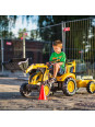 FALK Traktor KOMATSU na Pedały Koparka Łyżka Przyczepka od 2 lat FALK Traktor KOMATSU na Pedały Koparka Łyżka Przyczepka od 2 lat