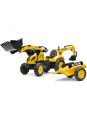 FALK Traktor KOMATSU na Pedały Koparka Łyżka Przyczepka od 2 lat FALK Traktor KOMATSU na Pedały Koparka Łyżka Przyczepka od 2 lat