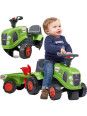 FALK Traktorek Baby Claas Zielony z Przyczepką + akc. od 1 roku FALK Traktorek Baby Claas Zielony z Przyczepką + akc. od 1 roku