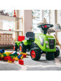 FALK Traktorek Baby Claas Zielony z Przyczepką + akc. od 1 roku FALK Traktorek Baby Claas Zielony z Przyczepką + akc. od 1 roku