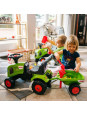 FALK Traktorek Baby Claas Zielony z Przyczepką + akc. od 1 roku FALK Traktorek Baby Claas Zielony z Przyczepką + akc. od 1 roku