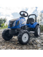FALK Traktor na Pedały New Holland Duży z Przyczepką + Otwierana Maska od 2 lat FALK Traktor na Pedały New Holland Duży z Przyczepką + Otwierana Maska od 2 lat