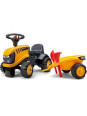 FALK Traktorek JCB Pomarańćzowy z Przyczepką od 1 roku FALK Traktorek JCB Pomarańćzowy z Przyczepką od 1 roku