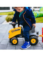 FALK Traktorek JCB Pomarańćzowy z Przyczepką od 1 roku FALK Traktorek JCB Pomarańćzowy z Przyczepką od 1 roku