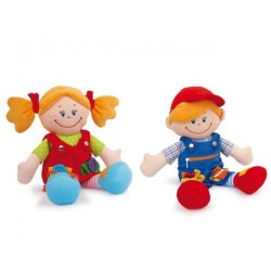 Lalki do zabawy dla dzieci  - Chiara i Massimo zestaw