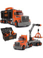 Smoby Ciężarówka 3w1 Black+Decker Narzędzia Dźwig 60 Akc.