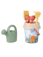 SMOBY GREEN Wiaderko z Akcesoriami do Piasku i Konewką z Bioplastiku SMOBY GREEN Wiaderko z Akcesoriami do Piasku i Konewką z Bioplastiku