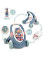Smoby Little Chodzik Pchacz 3w1 Wózek dla Dzieci + Lalka Bobas Smoby Little Chodzik Pchacz 3w1 Wózek dla Dzieci + Lalka Bobas