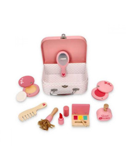 Drewniany zestaw piękności