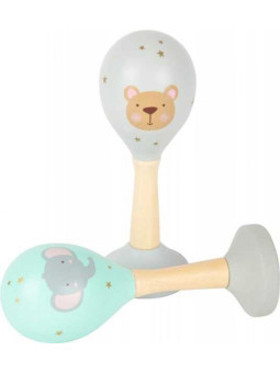 Zestaw Marakasów Słoń i Miś