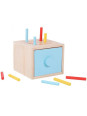 WOOPIE GREEN Drewniana Szuflada Edukacyjna Sorter Montessori WOOPIE GREEN Drewniana Szuflada Edukacyjna Sorter Montessori